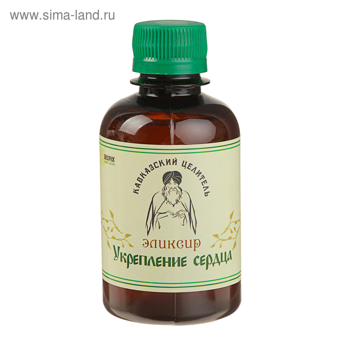 Эликсир Кавказский "Укрепление сердца", 200 мл - Фото 1