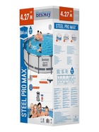 Бассейн каркасный Bestway Steel Pro MAX 56595, 427×84 см, фильтр-насос, круглый 2809240 - фото 4283169
