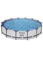 Бассейн каркасный Bestway Steel Pro MAX 56595, 427×84 см, фильтр-насос, круглый - Фото 8