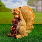 Садовая фигура "Белка с орехами" 25х25х11см - Фото 2