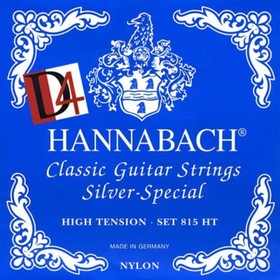 Струны для классической гитары Hannabach 815HTDURABLE SILVER SPECIAL посеребр. сил/натяж