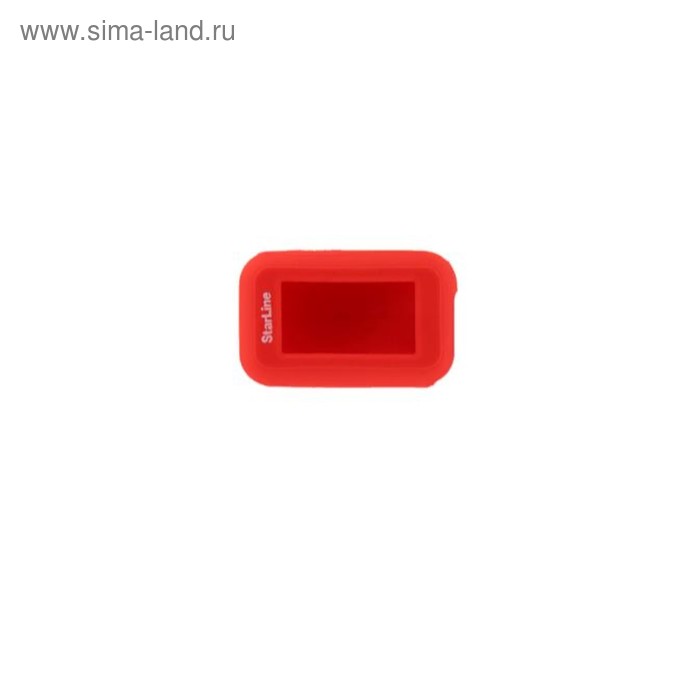 Чехол брелка, силиконовый Starline E90 красный - Фото 1