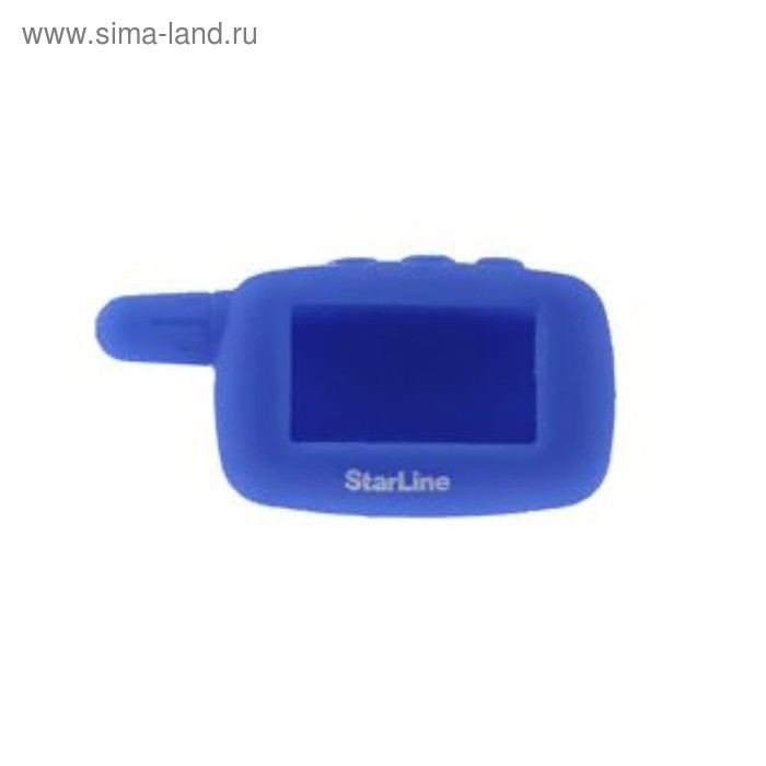 Чехол брелка, силиконовый Starline A9 синий - Фото 1