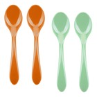 Набор ложек детских для кормления, от 4 мес., 2 шт . - Фото 1