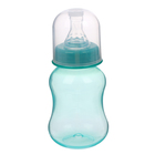 Бутылочка для кормления приталенная, цветная, 125 мл, от 0 мес., цвета МИКС - Фото 1