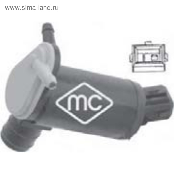 Насос стеклоомывателя METALCAUCHO 02067 - Фото 1
