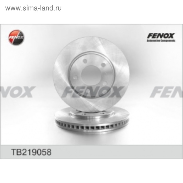 Диск тормозной Fenox tb219058 - Фото 1