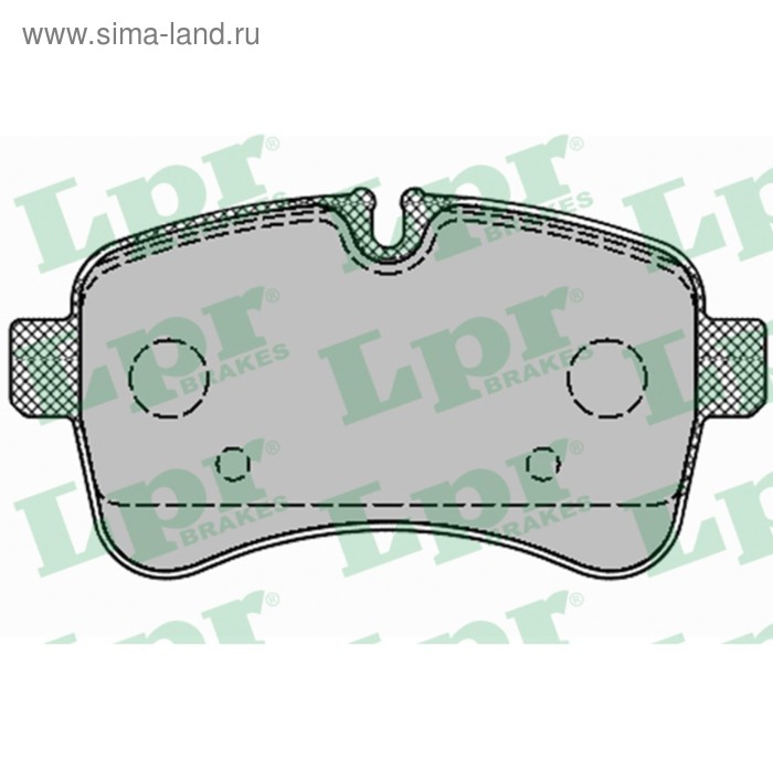 Колодки тормозные дисковые LPR 05P1296 - Фото 1