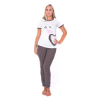 Комплект женский (футболка, брюки), цвет МИКС, размер 42 - Фото 1