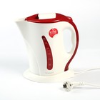 Чайник электрический Scarlett SC-EK14E09, 1.7 л, 1800-2200 Вт, бело-бордовый - Фото 1