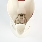 Чайник электрический Scarlett SC-EK14E09, 1.7 л, 1800-2200 Вт, бело-бордовый - Фото 4
