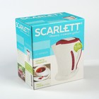 Чайник электрический Scarlett SC-EK14E09, 1.7 л, 1800-2200 Вт, бело-бордовый - Фото 6