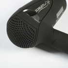Фен Scarlett SC HD70IT01, 1400 Вт, 2 температурных режима, складная ручка, черный - Фото 5