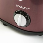 Соковыжималка Scarlett SC-JE50S30, 1000 Вт, 1500 мл, 2 скорости, бордовая - Фото 2