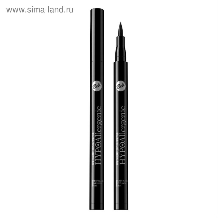 Перманентная подводка-карандаш Bell Hypoallergenic Deep Black EyeLiner Pen - Фото 1