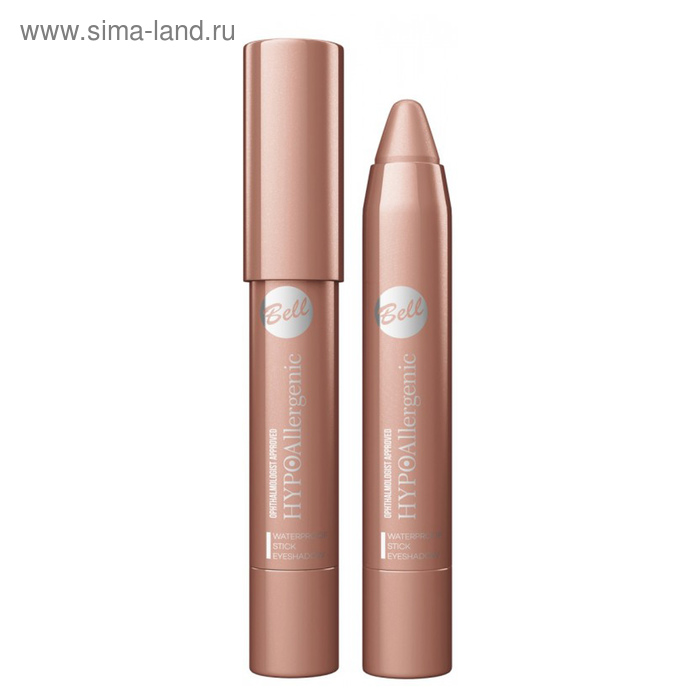 Тени для век в карандаше Bell Hypoallergenic Waterproof Stick Eyeshadow, тон 04 - Фото 1