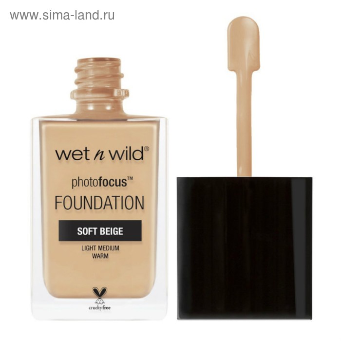 Тональная основа Wet n Wild Photo Focus Foundation, тон E365c soft beige - Фото 1