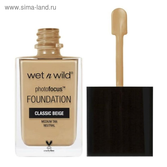 Тональная основа Wet n Wild Photo Focus Foundation, тон E371c classic beige - Фото 1