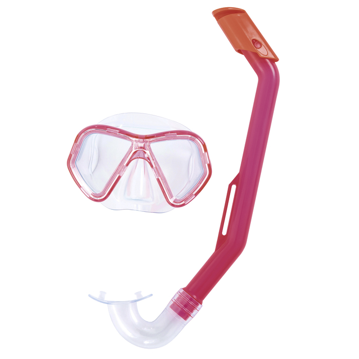 Набор для плавания Lil' Glider: маска, трубка, от 3 лет, цвет МИКС, 24023 Bestway - фото 1911279523