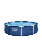 Бассейн каркасный Steel Pro, 305×76 см, фильтр-насос, круглый, 56679 Bestway - Фото 15