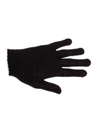 Перчатки садовые, хб, вязка 7 класс, 3 нити, размер 9, с ПВХ точками, чёрные - Фото 12