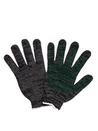 Перчатки садовые, хб, вязка 10 класс, 6 нитей, размер 9, с ПВХ точками, чёрные, Greengo - Фото 15