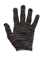 Перчатки садовые, хб, вязка 10 класс, 6 нитей, размер 9, с ПВХ точками, чёрные, Greengo - Фото 17