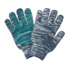 Перчатки садовые, хб, вязка 10 класс, 6 нитей, размер 9, с ПВХ точками, серые, Greengo - Фото 8