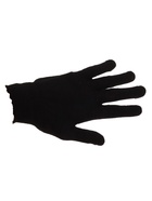 Перчатки садовые, хб, вязка 10 класс, 5 нитей, размер 9, с ПВХ точками, чёрные - Фото 11