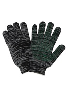 Перчатки садовые, хб, вязка 10 класс, 4 нити, размер 9, с ПВХ точками, чёрные, Greengo - Фото 14