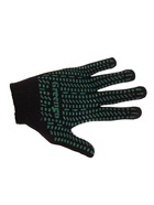 Перчатки садовые, хб, вязка 10 класс, 4 нити, размер 9, с ПВХ точками, чёрные, Greengo - Фото 10