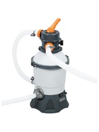 Бассейн каркасный Bestway Power Steel 56671, 488×244×122 см, песчаный фильтр-насос, лестница, тент, прямоугольный - Фото 14