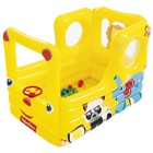 Игровой центр Fisher Price «Школьный автобус», с 20 шарами, 137 х 96 х 96 см, от 2 лет, 93506 Bestway - Фото 1