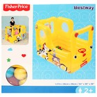 Игровой центр Fisher Price «Школьный автобус», с 20 шарами, 137 х 96 х 96 см, от 2 лет, 93506 Bestway - Фото 4