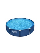 Бассейн каркасный Steel Pro, 305×76 см, круглый, 56677 Bestway - Фото 9