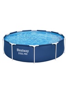 Бассейн каркасный Steel Pro, 305×76 см, круглый, 56677 Bestway - Фото 10