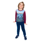 Лонгслив для мальчика, рост 104 см, цвет бордовый - Фото 4