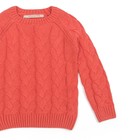 Пуловер для девочек, рост 110-116 см, цвет коралловый - Фото 5