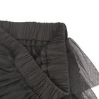 Юбка для девочек, рост 110-116 см, цвет чёрный - Фото 5