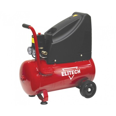 Компрессор Elitech КПБ 190/24, безмасляный, 1.5 кВт, 24 л, 188 л/мин, 8 бар, 24 кг