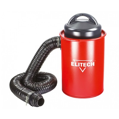 Стружкоотсос Elitech ПДС 1100К, 1100 Вт, 3600 л/мин, 50 л, шланг 100 мм×2 м, 5 насадок