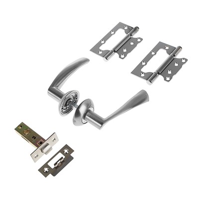 Комплект для двери «Фабрика Замков» SET 03-C 100 2H SN, цвет матовый никель