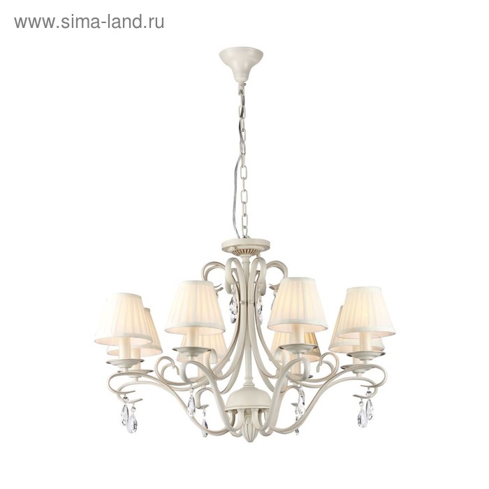 Люстра Brionia 8x40Вт E14 кремовое золото 33991₽