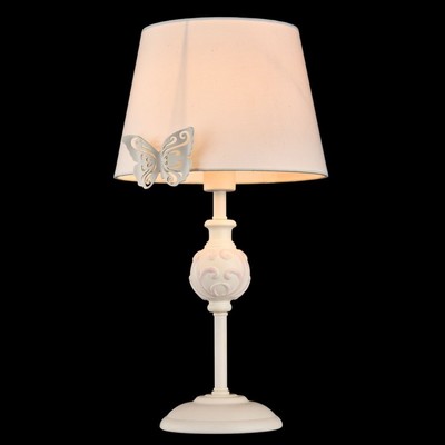 Настольная лампа Fiona 1x40W E14, пастельно - розовый 22x22x40 см