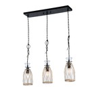 Подвес Rappe 3x40W E14 черный 62x12x23см - Фото 1