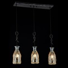 Подвес Rappe 3x40W E14 черный 62x12x23см - Фото 2