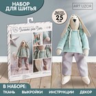 Мягкая игрушка «Домашний зайка Банни», набор для шитья, 21 × 0.5 × 29.7 см - Фото 1