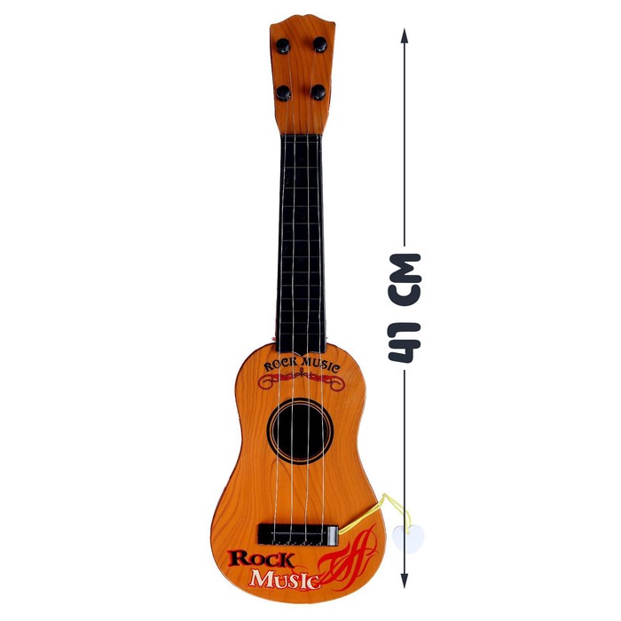 Детский музыкальный инструмент «Гитара: Классика», цвета МИКС - фото 1884679384