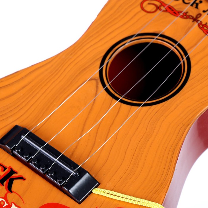 Детский музыкальный инструмент «Гитара: Классика», цвета МИКС - фото 1884679386