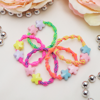 Резинка для волос "Магическая" (набор 5 шт) звёздочки